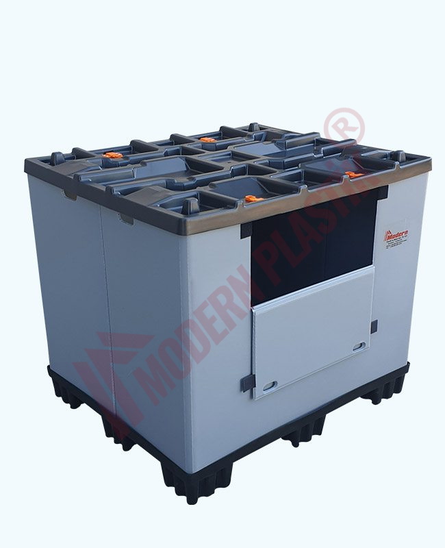 1000 x 1200 mm Tabanlı ECOPACK – Katlanabilir Kasalar